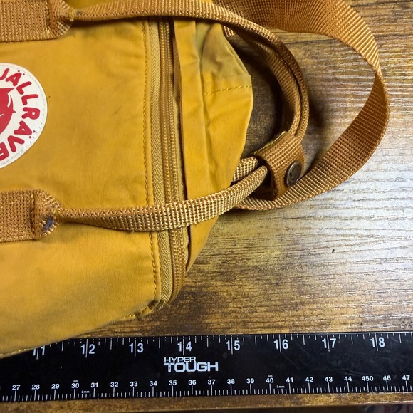 Fjallraven Kanken Mini Backpack Mustard Yellow Kids Small School Bag - Picture 4 of 4
